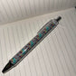 Western Ball Point pen -  Serape and cowhide