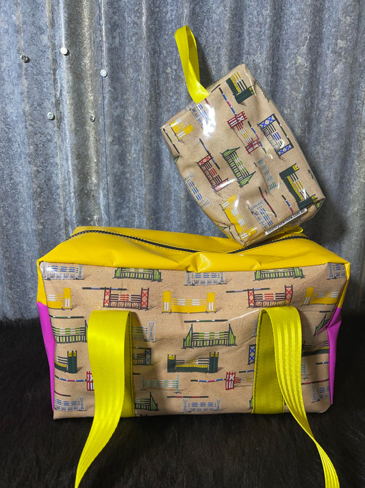 Ready made Overnight bag and toiletry bag set - Jumps
