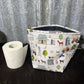 Toilet roll bag - Red tractor designs