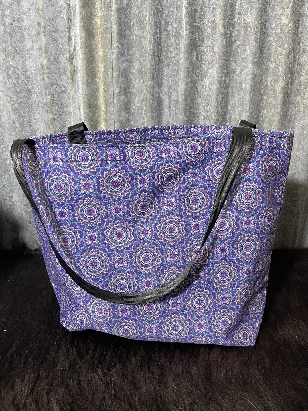 Ready made Fabric Shopping bag - Mandala