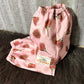 Fabric sock savers- Pink flowering gum