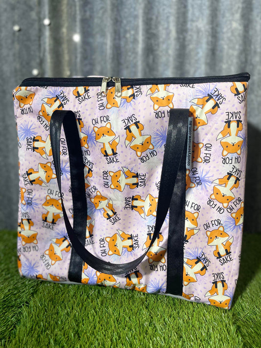 Ready made insulated cooler bag - For fox sake