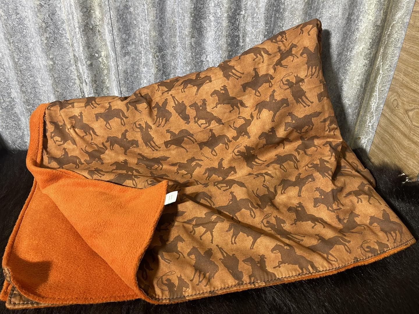 Swag Blanket - Cowboys Rust – Country SewNSew