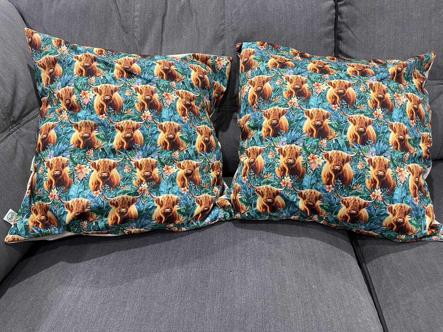 Cushions - Highland cow