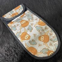 hair straightener pouch - Highland cows