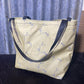 Fabric Shopping bag -(Ready Made)  Yellow floral