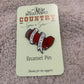 Enamel Hat Pin - Thou may ingest a satchel of Richards