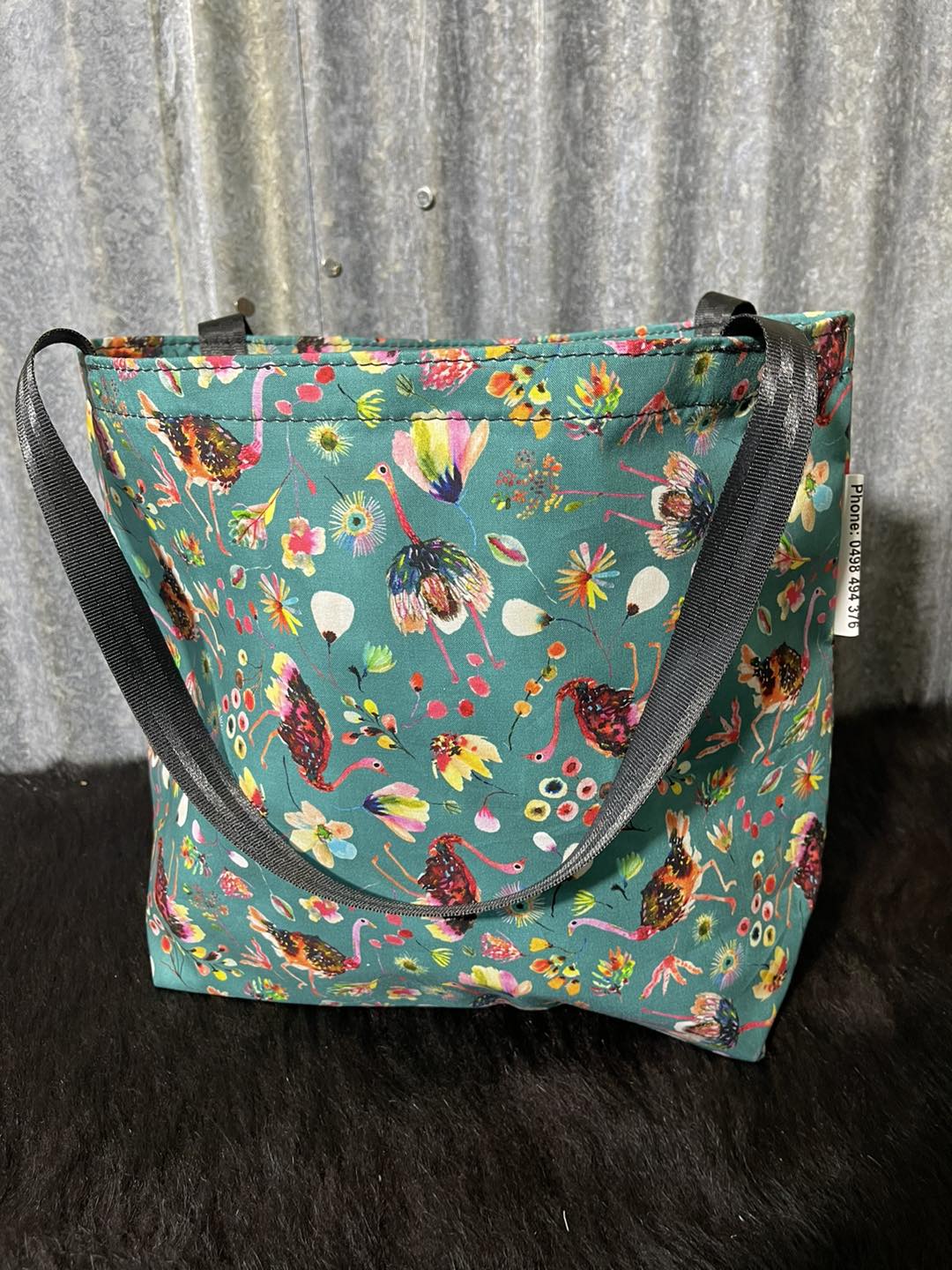 Fabric Shopping bag -(Ready Made) Emu's