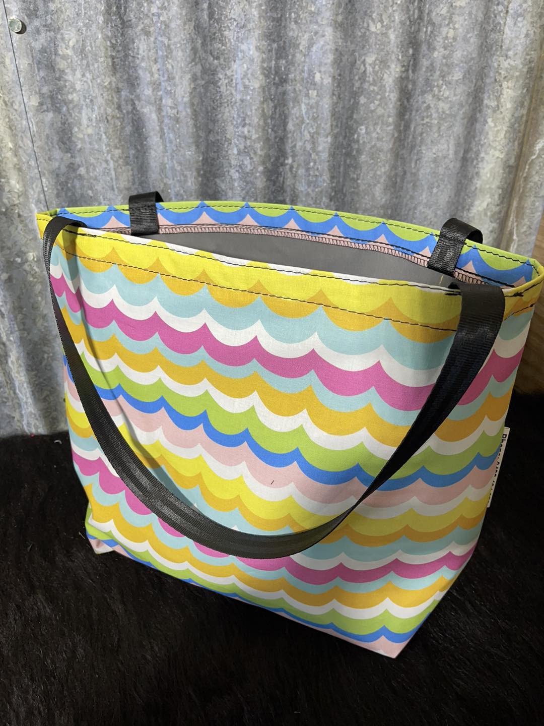 Fabric Shopping bag - (Ready Made) Patterned