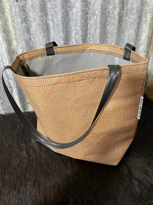 Fabric Shopping bag - (Ready Made) Dots