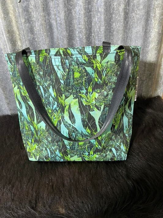 Fabric Shopping bag - (Ready Made) Eucalyptus leaves