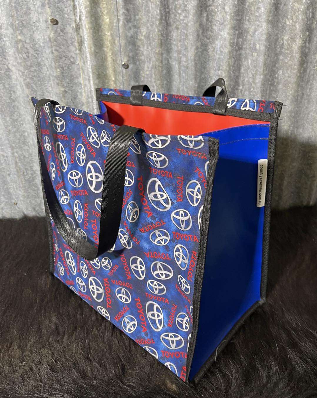 Pvc and fabric shopping bag -  Landcruiser