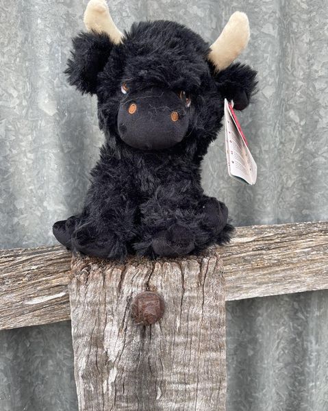 Highland cow Stuffed toy - black