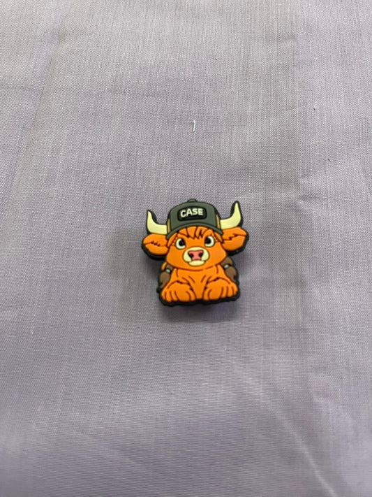 Croc Charm - Highland cow - 20