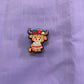 Croc Charm - Highland cow - 3