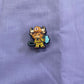 Croc Charm - Highland cow - fireman