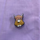 Croc Charm - Highland cow - 6