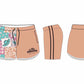 Pre order Footy Shorts - Cowboy Patchwork