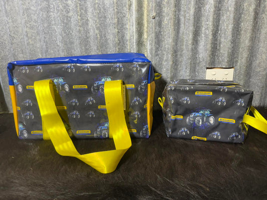Ready made Overnight bag and toiletry bag set - New Holland Tractors
