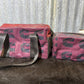 Ready made Overnight bag and toiletry bag set - C Maroon