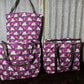 Ready made Shopping Bag Set (insulated cooler bag) - Ken worth pink