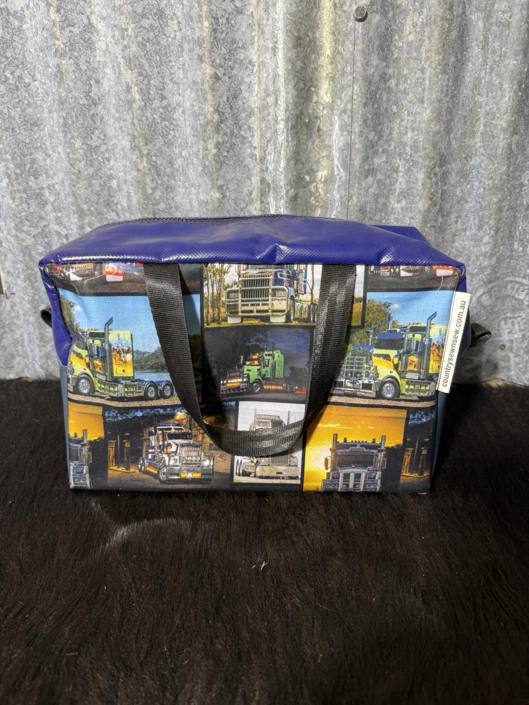 Large Toiletry Bag - Big Rigs Trucks