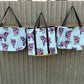 Ready made Shopping Bag Set (insulated cooler bag) - Colourful Highland Cows