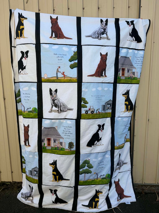 Pre Order Swag Blanket - Red Tractor design