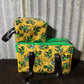 Ready made Overnight bag and toiletry bag set - JD on wheat