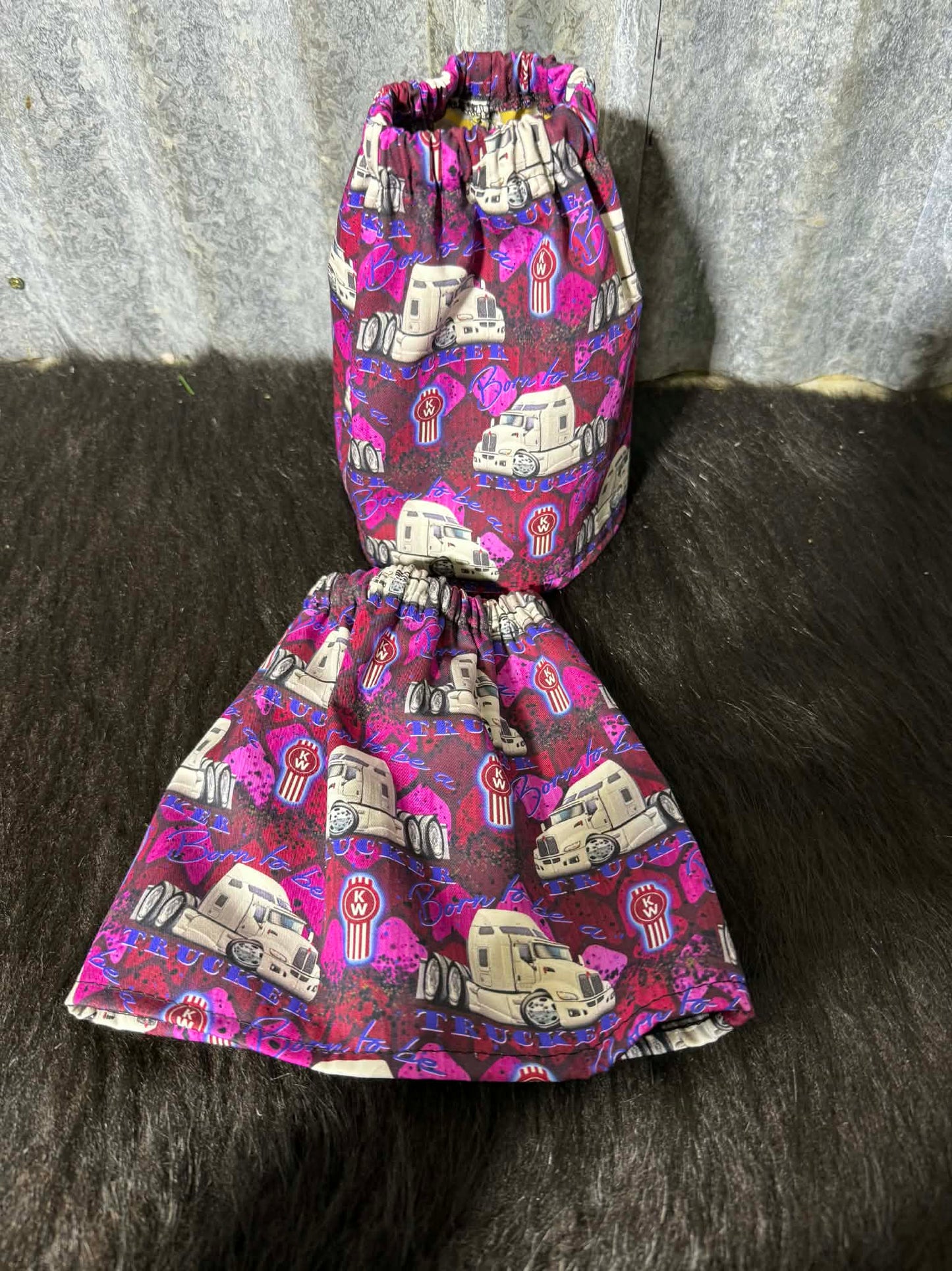 Fabric sock savers - Born to be a trucker