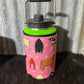 Yeti GALLON with fabric READY MADE - Pink cows