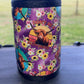 Vinyl Stubby Holder - Don’t be a salty heifer purple