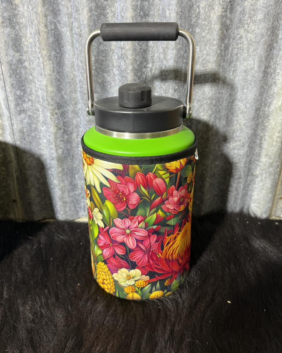 Yeti GALLON with fabric READY MADE - Floral