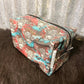 Box Toiletry Bag - Highland cow paisley