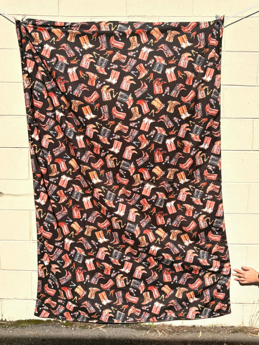 Swag blanket - Cowboy boots