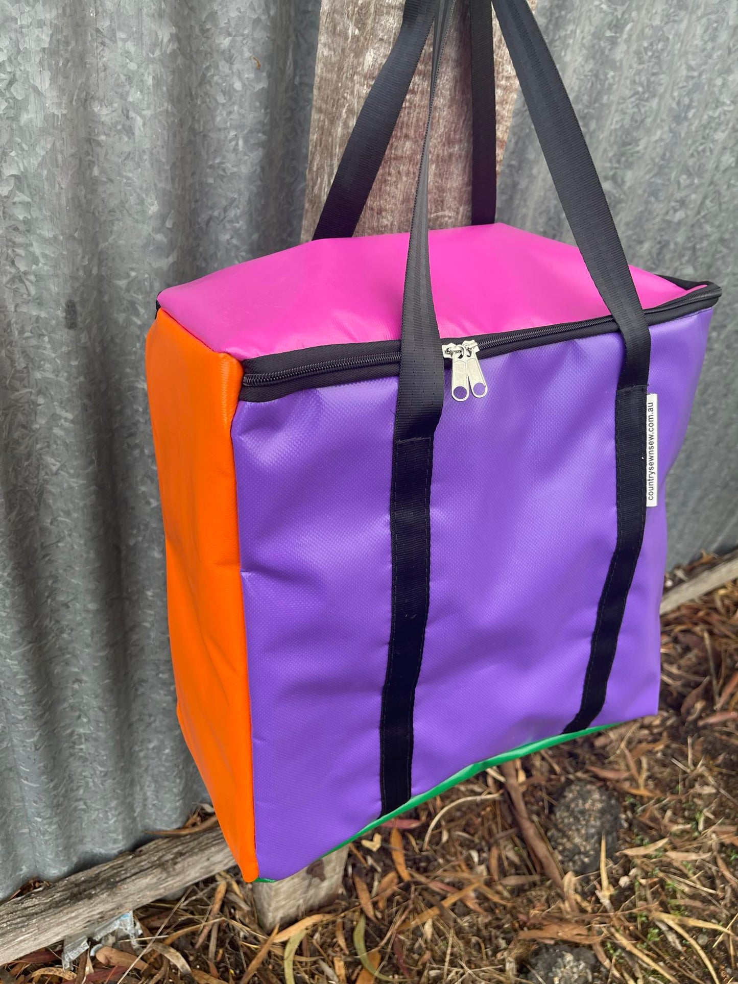 PVC insulated cooler bag