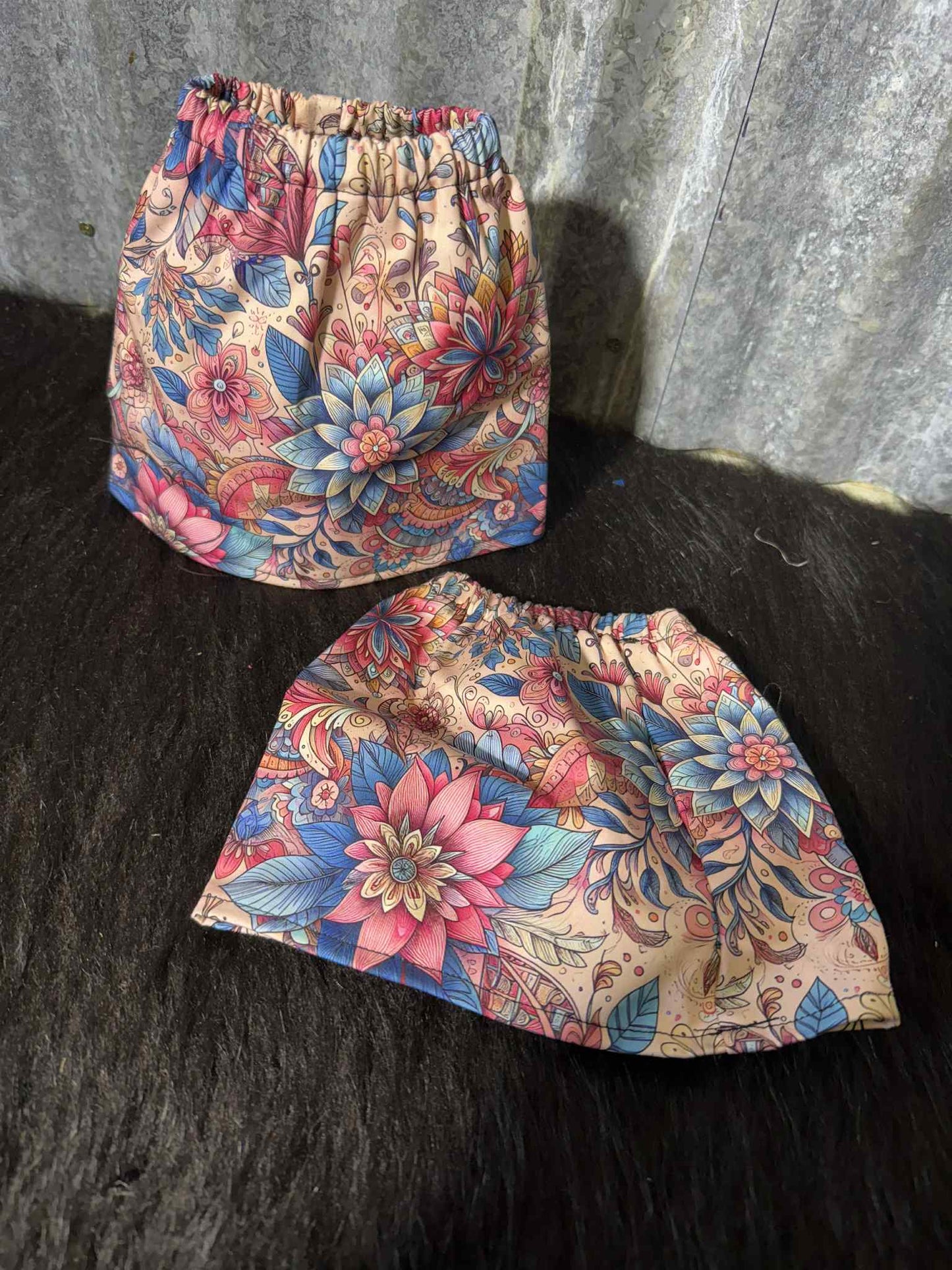 Fabric sock savers- Pretty florals