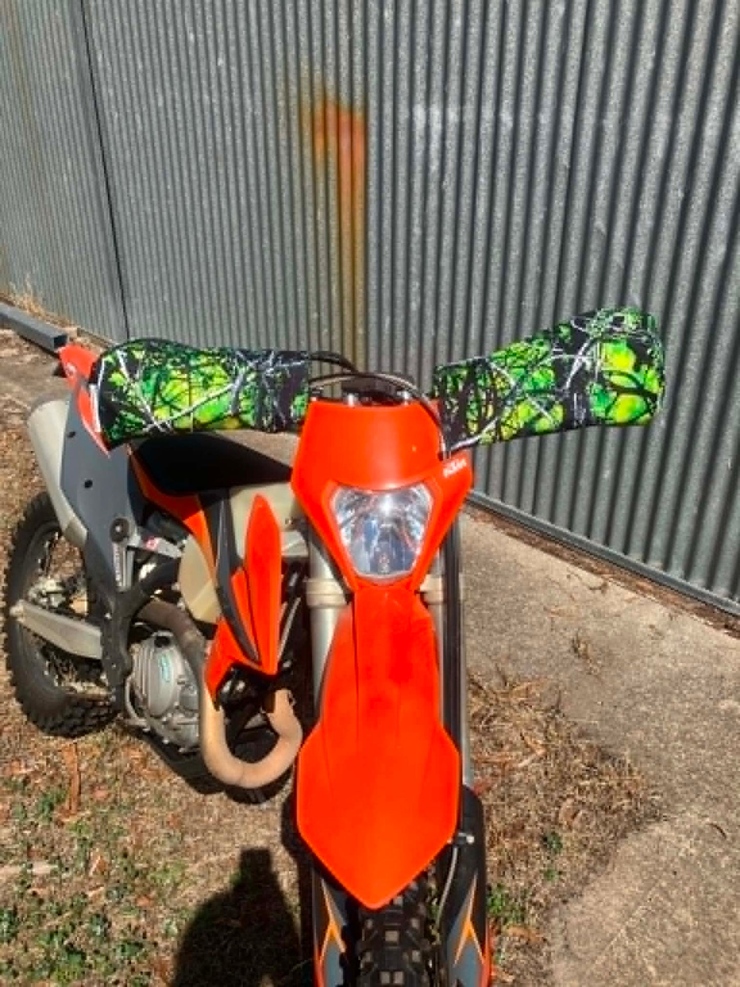 Motorbike Handlebar covers - CAMO