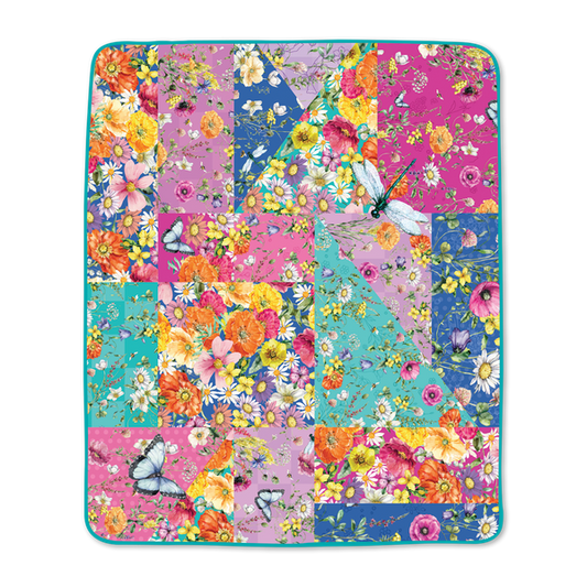 Lisa Pollock Picnic Rug -  Wildflower Patch