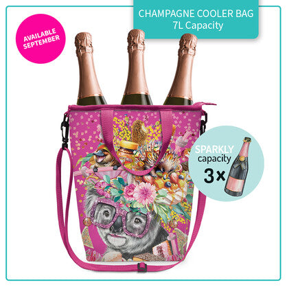 Lisa Pollock - Champagne cooler bag -Oz Foodie Koala