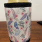 Vinyl Stubby Holder - Feathers