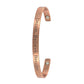 Copper Bangle - Magnetic - Dream, Believe, Become