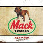 Tin Sign - Mack trucks