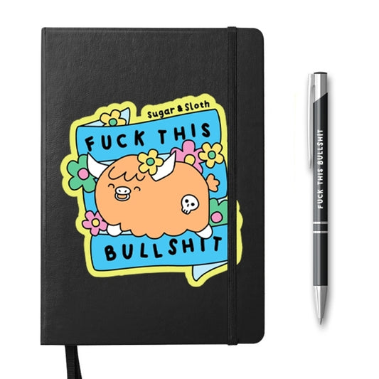 Notebook, Swear - Fuck This Bullshit