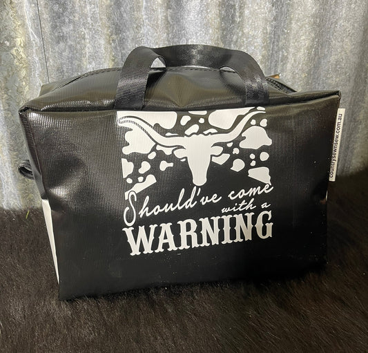 Large Toiletry Bag with print