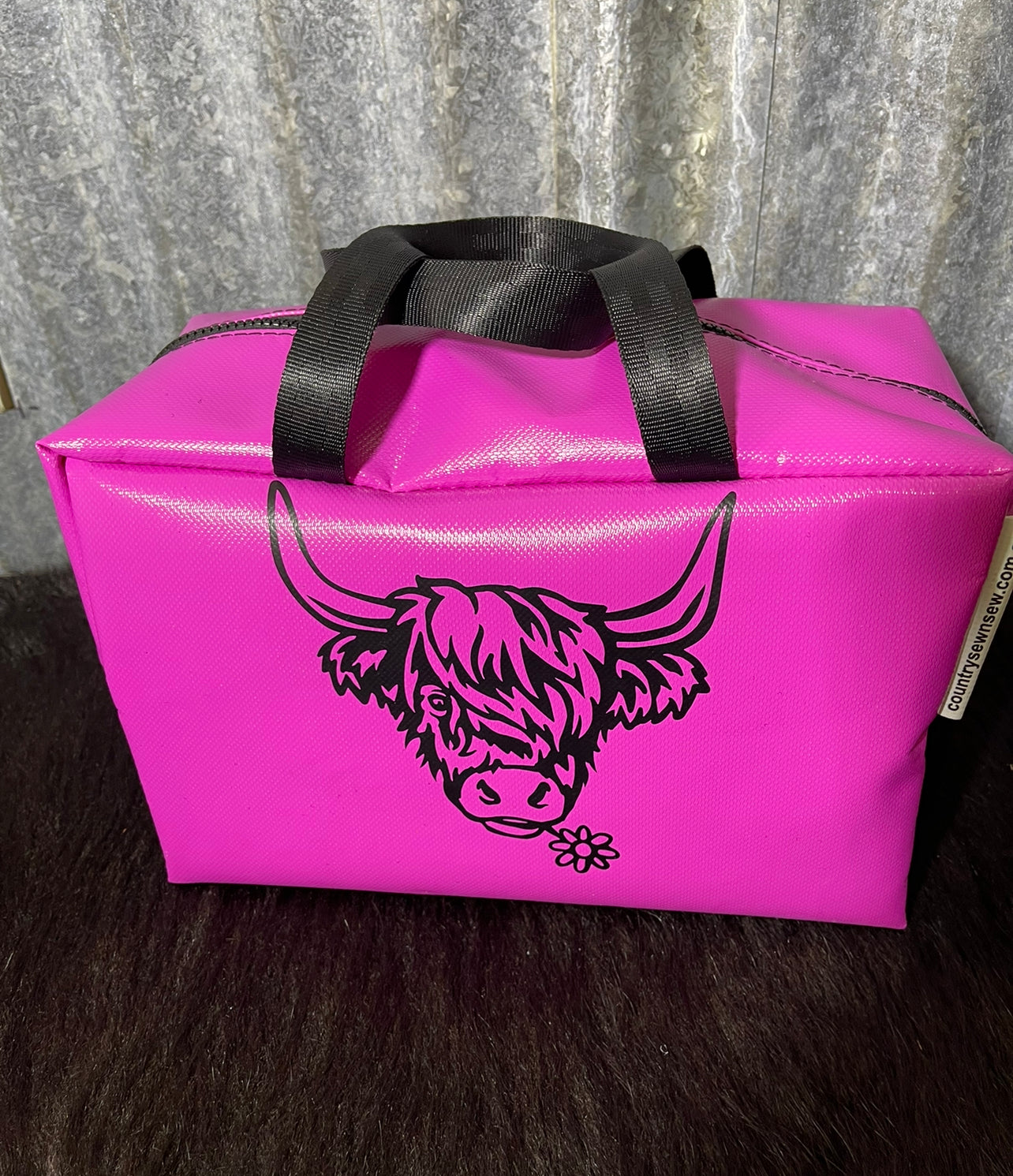 Large Toiletry Bag with print
