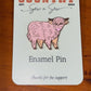 Enamel Hat Pin - Highland cow 2