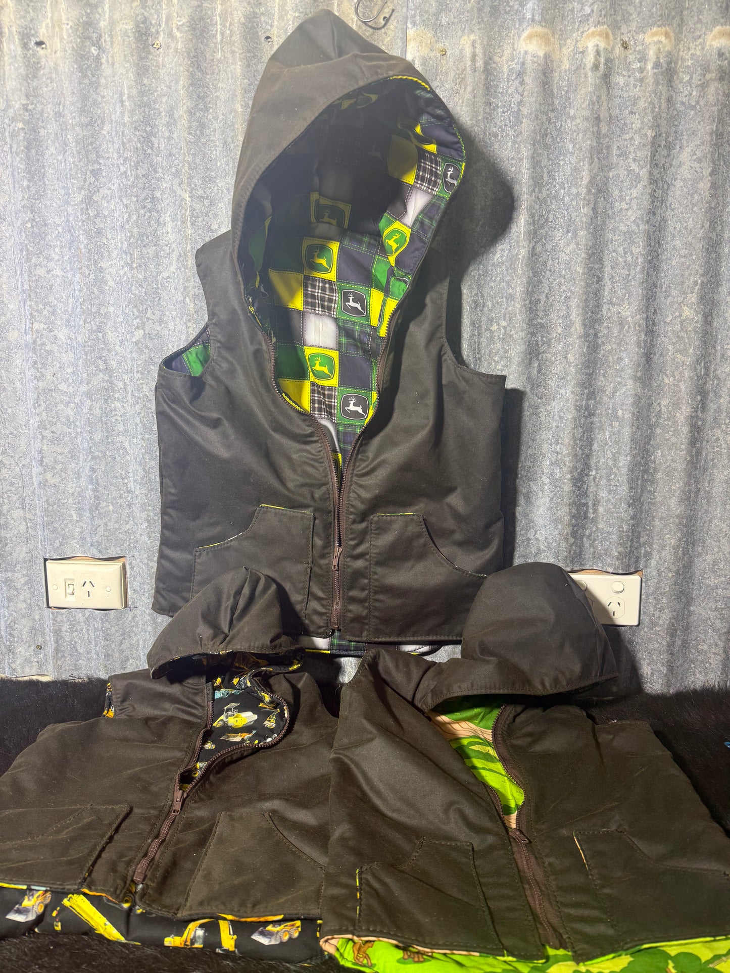 Kids Oil Skin Vest