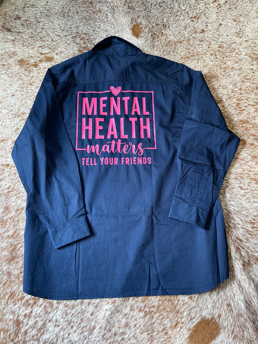 Womens Pilbara Shirt - mental health matters
