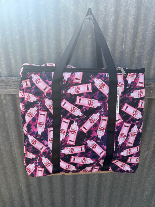 Insulated cooler bag - Pink Gin